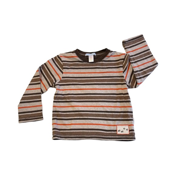 Janie and Jack Alpine Chalet Reversible Long-Sleeve Tee 3T - Picture 1 of 8